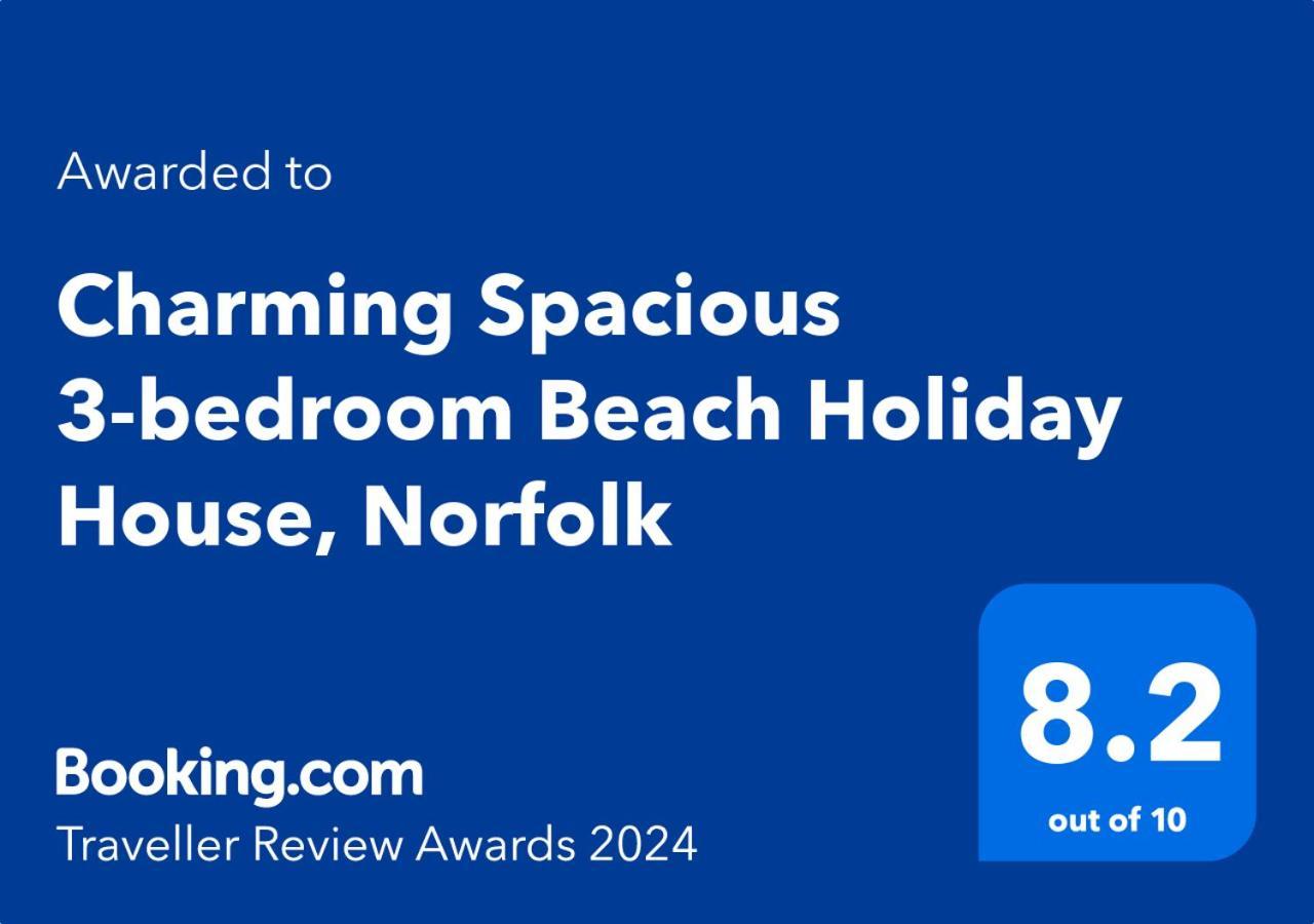 Charming Spacious 3-Bedroom Beach Holiday House, Norfolk 햄스비 외부 사진
